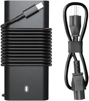 XOUBZ 65W USB C Laptop Charger Replacement for Dell Latitude 5420 5430 5520 5320 5540 7420 7530 7430 Inspiron 14 7425 16 7620 XPS 13 9250 9350 Chromebook 3100 DA65NM190 LA65NM190 Computer Charger