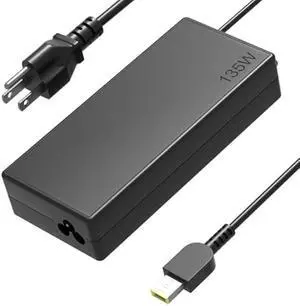 135W AC Charger Fit for Lenovo Ideapad Gaming 3 Y700 700 S740 L340 Creator 5 7 ideapad 5 Pro Yoga Slim 7 Pro C940 Y70 Y50 Y40 Yoga 9-15IMH5 Legion Y520 ThinkPad T15p P16v ThinkBook 15P Laptop