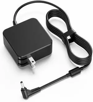 VUOHOEG 65W 45W Laptop Charger Compatible with Lenovo IdeaPad 1 3 5 110 310 320 330 Flex 4 5 6 Yoga 310 510 520 710 V14 V15 Chromebook N22 N23 N42 4.0×1.7mm Round Tip AC Adapter