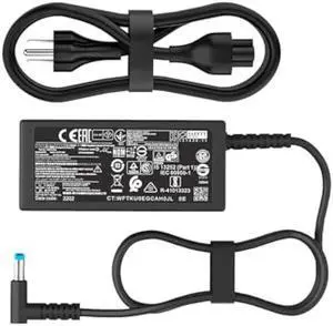 45W 19.5V 2.31A 741727-001 Laptop Charger Compatible with HP is 13252 213349-009 Pavilion 15 Notebook 740015-003 741553-850 HSTNN-DA40 TPN-LA15 Blue Tip Smart AC Power Adapter