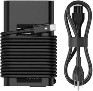 90W 65W USB C Laptop Charger AC Adapter for Dell XPS 13 15 17 Latitude 3400 3500 5289 5300 Latitude 7420 7320 7390 2in1 Precision 3540 3470 Type C Charger Power Cord