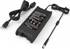 19.5V 65W 90W Laptop Charger for Dell Latitude E6320 E6510 E6420 E6430 E6330 E6440 E6400 E7440 E5450 E7450 E7240 E6410 E6520 E6540 E5540 E5430 E4310 E5550 E5530 E6500 E5400,PA 12 LA90PM111 LA65NM130.