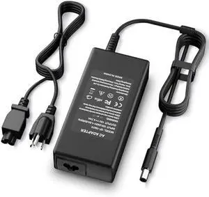 90W & 65W Power Cord for HP All-in-One Desktop Computer 20 22 24 27(Compatible with 22-DD/24-CR/24-DP/27-CR/22-DF0224/24-CR0042 Desktop Computer)