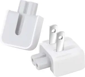 Mac Wall Adapter Plug Duckhead US Charger Cord Standard Duck Head for MacBook, iBook, iPhone, iPod Power Adapter Brick (2 PCs)