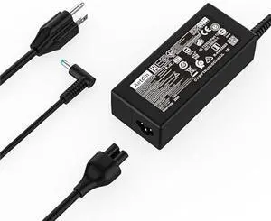 45W 19.5V 2.31A TPN-LA15 Charger Fit for HP Notebook Stream 11 13 14 Pavilion Envy X360 TPN-CA14 r-41013153 L25296-001 L25296-002 L25296-003 741727-001 213349-109 Smart Blue tip Laptop Power Adapter