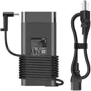150W Laptop Charger Compatible with HP ZBook 15 16 17 15U 15V G3 G4 G5 G6 G7 G8 Mobile workstations,19.5V/7.7A AC Adapter Studio G3 G4 G5 G6 G7 G8 OMEN Pavilion Victus 15 17 Gaming Laptop