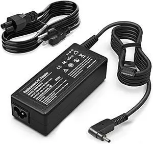 65W Adapter Compatible with Acer Swift Spin 3 5 SP111-33 SP111-32N SF314-51 SF314-52 SF314-54 SF315 SP314-21 Chromebook 11 R11 13 14 15 C720 C720p C740 C810 Power Charging Cord