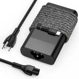 New Slim 90W USB C Laptop Charger for HP Spectre x360,EliteBook 1040 G4,HP 904082-003 ADP-90FE TPN-DA08 2LN85AA 2LN85AA#ABA 904144-850 L45440-003 Fast Charging Type C Travel Laptop Power Adapter