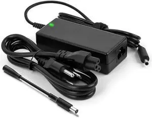 65W 45W Charger for Dell Latitude 3520 3420 3450 3550 3530 3590 3500 3510 3430 3420 3410 3301 3320 | 3310 2-in 1 3390 2-in-1 Round Tip Adapter Cord [4.5mm & 7.4mm]