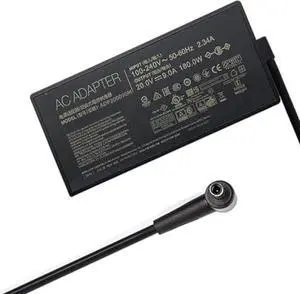 180W Charger Fit for Asus Rog Zephyrus G14 GA401 G15 GA502, Tuf F15 F17 A15 A17 20V 9A ADP-180TB H AC Adapter