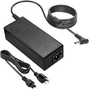 SOLICE 65W Charger Compatible with HP Notebook 15 15t 15s 15q 15g 15z 15-bd 15-ef 15-db 15-bg 15-di 15-be 15-af 15-ba 15-bs 15-bf 15-gw 15-g 15-r 15-da 15-bn 15-ac Blue Tip Smart Power Adapter