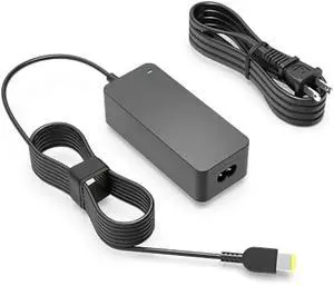 65W 45W Slim Tip AC Charger Fit for Lenovo Thinkbook 15 14 14s 13 13s Laptop Power Supply Adapter Cord