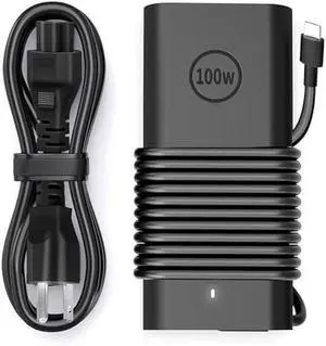 New GAN Slim AC Adapter,100W USB C Laptop Charger for DELL Latitude 5540 5440 5340 7440 Inspiron 14 Power Cord,for Dell 100W Laptop Charger