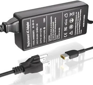 135W AC Charger for Lenovo Ideapad Gaming 3 Series 3-15 Yoga Slim 7 9 IdeaPad Y50-70 Y40-70 Y700 ThinkPad T440p T540p T570 W540 Legion Y50 Y520 Y530 135 Watt Laptop Power Supply Adapter Cord