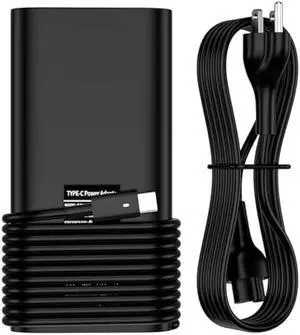130W USB C Laptop Adapter Compatible with Dell Inspiron 16 Plus 7620 7630 7640 Inspiron 14 Plus 7420 7430 7440 7445 Inspiron 17 7706 7773 7791 2 in 1,Alienware X14 R1 R2 Type C Power Cord