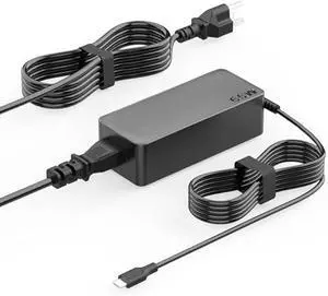 65W USB C Chromebook Laptop Charger Compatible with Lenovo ThinkPad T480s T580s T490 E480 E580, Yoga C930 C940 C740 S730 730 730S 910 920 ADLX65YCC3D AC Adapter