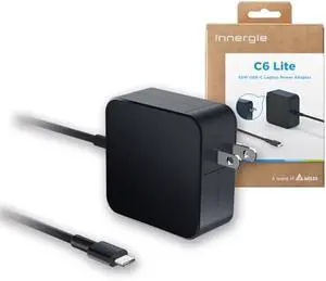 Innergie 65C 65W USB Type C Universal Laptop Charger Power Adapter PD 3.0-Compatible with iPhone 16/iPad/Switch/PC Laptop/MacBook Pro/AirUSB-C 2.3m Cable, UL&IEC 62368-1 Certified (Delta Electronics)