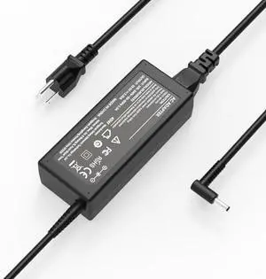 45W Laptop Charger Compatible with HP EliteBook Folio 1020 G1 1040 G1 G2 9470M 9480 Compaq 15 15-h SlateBook 14-p Computer Power Adapter with Blue Tip(4.5 * 3.0mm)