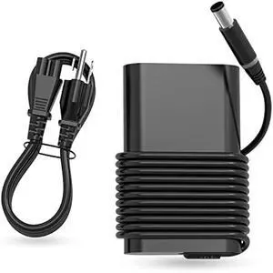 Slim 65W AC Adapter Charger Compatible with Dell Latitude 7480 7490 7290 7404 7204 6520 5590 5580 5530 5490 5290 E6430 E6440 E6500 E6510 E6520 E6530 E6540 E7240 E7250 E7440 E7450 Power Supply Cord