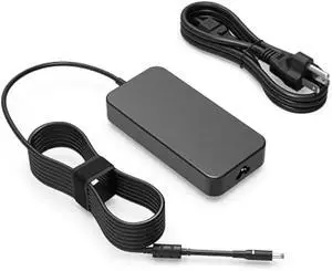 130W Charger Fit for Dell XPS 15 7590 AIO, Vostro 7500 7590, Inspiron 7590 7591 7501 7790 5400 5401 5490 5491 Laptop AC Adapter Power Supply Cord