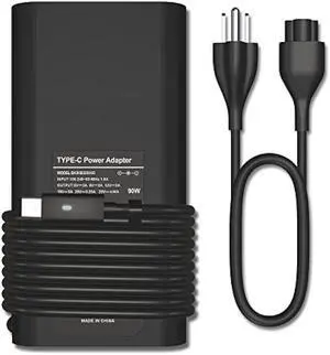 Replacement for Dell 90W USB C Type C Slim AC Adapter for Dell Latitude 3400,3500, 5289,5300 2in1,7400 2in1,7300, 7390 2in1, 7200 2in1,9410 2-in-19510,0TDK33 LA90PM170 DA90PM170 DA65NM170