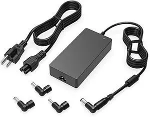 Slim 180W Charger Fit for Asus Rog Laptop, Zephyrus G G15 G14 GA401I GA502 GA502D GA502DU GA502IU GA401GA401II GA401IV FX505DT FX505DU T (Safety Certified by UL), Round Power Connector, 150W, 120W