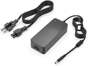 90W AC Charger Replacement for Dell Inspiron 15 17 7500 7501 7590 7591 7790 5400 5401 5490 5491 AIO 2 in 7700 1 7791 W24C002 Black Silver P84F P83F Laptop Power Adapter Supply Cord
