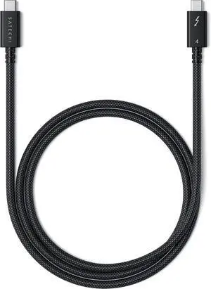 Satechi USB C Thunderbolt 4 (3.2ft/1m), USBC to USB-C Cable, Supports 8K Display, 40Gbps Data Transfer, 240W PD Charging, for iPhone 17, MacBook, iPad (Intel Thunderbolt Certified) Satechi USB C Thunderbolt 4 (3.2ft/1m), USBC to USB-C Cable, Supports 8K Display, 40Gbps Data Transfer, 240W PD Charging, for iPhone 17, MacBook, iPad (Intel Thunderbolt Certified)