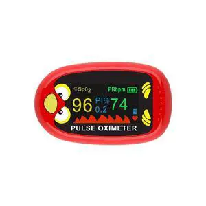 Pulse Oximeter,Rechargeable Kids Pulse Oximeter Oxygen,Monitor Fingertip Pulse Oximeter Fingertip with Charging Cable,Oximetro with Lanyard(Red) Pulse Oximeter,Rechargeable Kids Pulse Oximeter Oxygen,Monitor Fingertip Pulse Oximeter Fingertip with Charging Cable,Oximetro with Lanyard(Red)