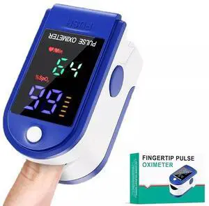 Fingertip Pulse Oximeter,Blood Oxygen SpO2 Sports and Aviation Fingertip Monitor,Pediatric Pulse Oximeter with Lanyard Fingertip Pulse Oximeter,Blood Oxygen SpO2 Sports and Aviation Fingertip Monitor,Pediatric Pulse Oximeter with Lanyard