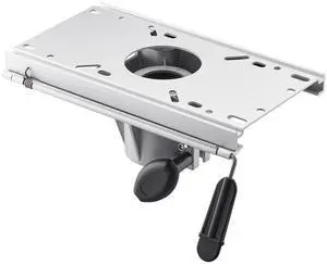 Boat Seat Pedestal, Forward & Backward Sliding Adjustment, Aluminum Alloy Boat Chair Base with Slide, 5-inch Sliding Travel, Waterproof & Rust-resistant, Fit 2-7/8 Inch Diameter Pedestal Post Boat Seat Pedestal, Forward & Backward Sliding Adjustment, Aluminum Alloy Boat Chair Base with Slide, 5-inch Sliding Travel, Waterproof & Rust-resistant, Fit 2-7/8 Inch Diameter Pedestal Post