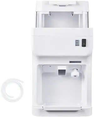 Commercial Ice Shaver Crusher, 220lbs Per Hour Electric Snow Cone Maker with 8L Ice Cube Box, 350W 1500RPM Tabletop Shaved Ice Machine for Parties Events Bar, Home and Commercial Use (White) Commercial Ice Shaver Crusher, 220lbs Per Hour Electric Snow Cone Maker with 8L Ice Cube Box, 350W 1500RPM Tabletop Shaved Ice Machine for Parties Events Bar, Home and Commercial Use (White)