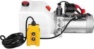 Hydraulic Pump Electric Hydraulic Pump 4 Quart Single Acting For Dump Trailer