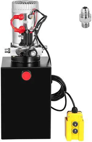 Hydraulic Pump Electric Hydraulic Pump 13 Quart Single Acting for Dump Trailer