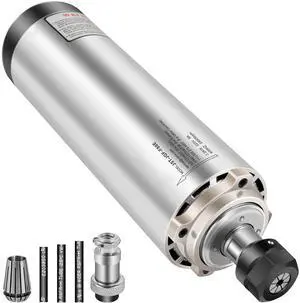 Air Cooled Spindle Motor ER20 CNC Spindle Milling Motor 2.2KW Spindle Motor 24000 RPM 400 Hz for CNC Router Engraving Milling Grind Machine220V