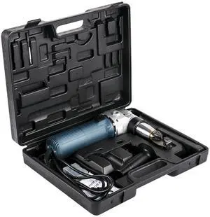 Electric Metal Nibbler 625W Nibbler Metal Cutter 1000RPM High Speed Rotor 0.16in/4mm Metal Nibbler 110V w Replaced Blades Storage Case Sheet Metal Nibbler for Cutting Stainless Steel, Aluminium