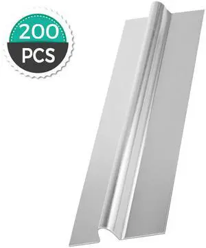 PEX Heat Transfer Plates, 200 pcs Box Radiant Heat Transfer Plates, 2ft Aluminum PEX Heat Transfer Plates, 1/2 inch Heat Transfer Plates Designed for PEX Tubing