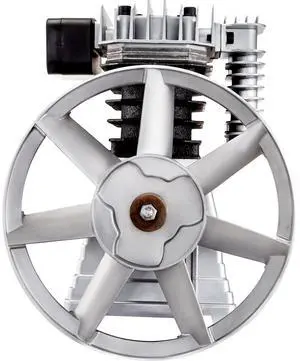 Air Compressor Pump, 3HP 11.8CFM, Industrial Compressor Head Pump Motor, 1300RPM High-Spped Single Stage Twin Cylinder Aluminum Air Compressor Head Piston Style Splash Lubrication Pump