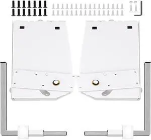 Murphy Mounting Wall Springs Mechanism Heavy Duty Support Hardware DIY Kit for King Queen Bed (Vertical), White