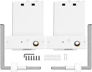 Murphy Mounting Wall Springs Mechanism Heavy Duty Support Hardware DIY Kit for Queen Twin Size Bed (Horizontal), White