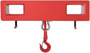 Titan Forklift Lifting Hoist Swivel Hook Mobile Crane 4400 lb. capacity lift