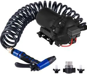 Washdown Deck Wash Pump Kit 12v 20 Lpm 70 Psi Caravan Rv Boat Marine