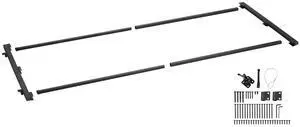 Gate Building Kit, Fits 60 to 96 in Wide Openings, Up from 4 to 5 ft High Fence, Adjustable Gate Building Kit, Anti Sag Full Gate Frame Kit with Latch Lock and Screws, for Wooden Fence, Iron Gate Building Kit, Fits 60 to 96 in Wide Openings, Up from 4 to 5 ft High Fence, Adjustable Gate Building Kit, Anti Sag Full Gate Frame Kit with Latch Lock and Screws, for Wooden Fence, Iron