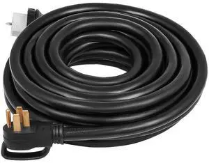 10 FT 50 Amp Generator Extension Cord STW 45446 + 45505 Generator Cord 125V 250V Generator Power Cord N14-50P & SS2-50R & CS6364 Twist Lock Connectors
