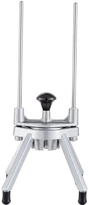 6-Section Commercial Easy Wedger Stainless Steel Blade Fruit Lime Slicer, Lemon Cutter for Home Bar Restaurant