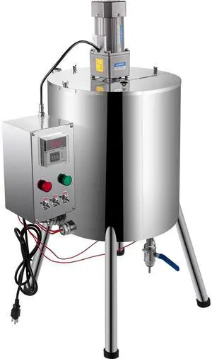 Heating Mixing Filling Machine, 30L/7.9 Gal Lipstick Filling Machine, 35W Lipstick Filler, Heating and Stirring Filling Machine with Stirrer for Cosmetics, Drink, Lipstick, Wax and Nail Polish