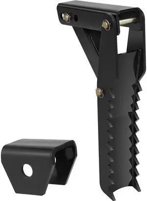 Backhoe Excavator Thumb Attachments, 36 inch  Adjustable Extreme Weld On Backhoe Thumb Hoe Clamp 1/2 Inch Teeth Thick Steel Plate 16MM Assembly Bolt-On Design