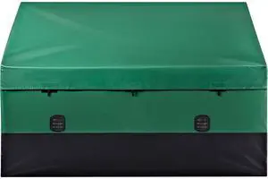 Outdoor Storage Box Patio Deck Box 230 Gallon Waterproof PE Tarpaulin