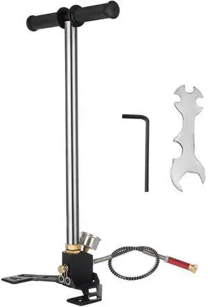 Airgun PCP Pump 4500PSI High Pressure Hand Pump 3 Stage Pump Chamber PCP Air Pump