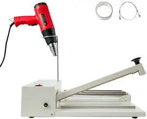 18\" Shrink Wrap Sealer, 530W I-Bar Shrink Wrap Machine, Shrink Wrap Sealer with Heat Gun and Shrink Film Suit for PVC POF Film